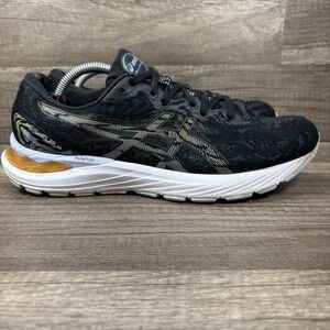 Asics Gel-Cumulus 23 Black Gray Womens US Size 9 EUR 40.5 1012A888 Running Shoes